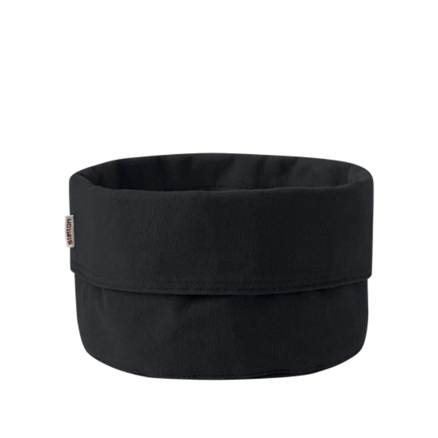 Theo Tekande 1,2 l, sort + Theo kop med coaster (4 stk) + Stelton brødpose,sort